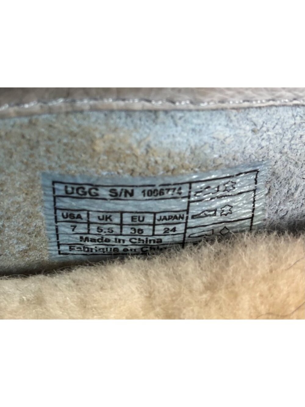UGG Womens 7 / 38 Margaret Blue Leather Tasseled Loafer Slipper - Picture 10 of 11